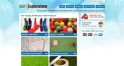 Desktop Screenshot of golf-explorations.com